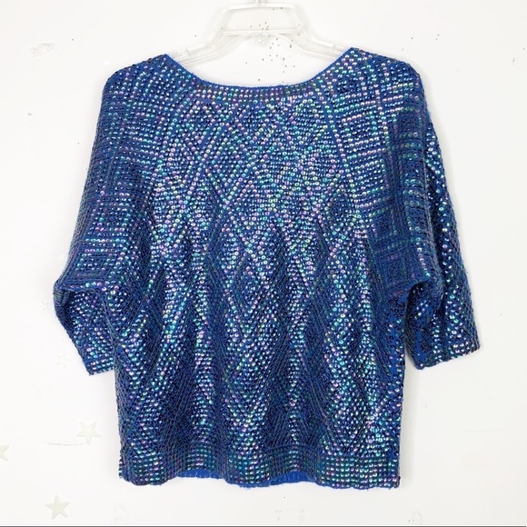 Free people pop star sequined cardigan - Picture 2 of 12